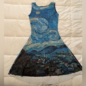 XS BlackMilk Starry Night Play Dress